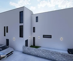 Penthouse v novostavbe na predaj neďaleko mora v Chorvátsku