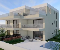 Vodice - appartamento duplex s4 con terrazza panoramica a 750 m dalla spiaggia