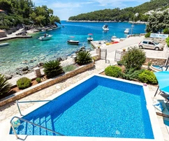 Haus am Meer in der Bucht - Insel Korčula