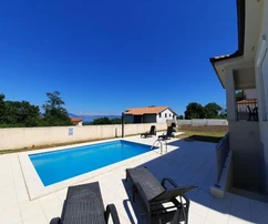 Fantastický dům u moře s bazénem, Istrie, Rabac