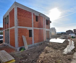 Vodice - NEW CONSTRUCTION Semi-detached house with a pool, 700 m from the center