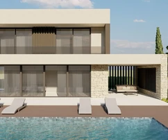 Istrie, Poreč, Kaštelir : Villa de luxe avec piscine pour un confort ultime