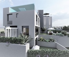 Luxusní dvojvily v blízkosti splitského pobřeží