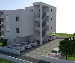 Трогир, 2-комнатная квартира 53 м², новостройка, 1-й этаж, вид,