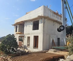 Lussuoso appartamento duplex con piscina a sfioro e vista spettacolare, Mandre, 200m2, NUOVA COSTRUZIONE
