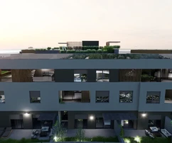 Vodice - novostavby apartmánov 500 m od centra mesta