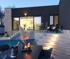 Umag, Istrie - Deux superbes villas jumelées près de l'Adriatique