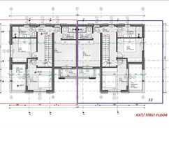 Vodice - Casa bifamiliare S1, con piscina, vista mare, a 550 m dalla spiaggia