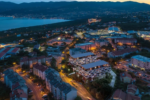 Rijeka, Srdoči, ÚJ ÉPÍTÉSŰ, háromszobás lakás 81,35 m², A épület, A6 lakás