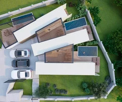 Istria, Marčana: Modularne domy s bazenom