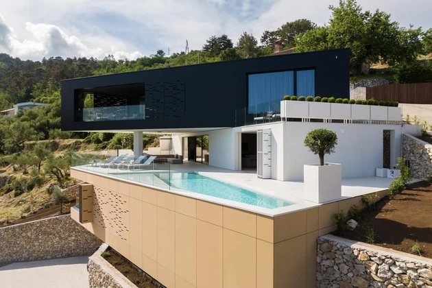Villa di lusso con vista panoramica in vendita in Croazia