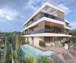 Luxusprojekt zum Verkauf in Medulin mit Meerblick in Kroatien