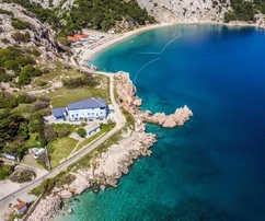 Luxus nyaralóvilla - Baška, Krk-sziget