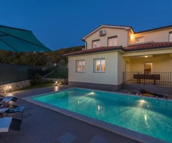 Istrie, Labin - Superbe maison de vacances avec piscine