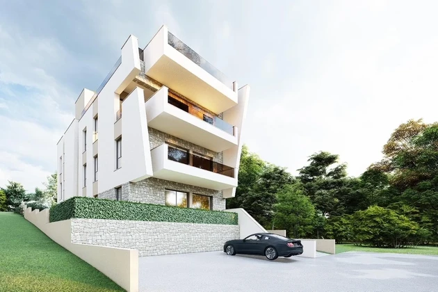 Zadar, Kozino, luxuriöses Penthouse 200 m vom Meer entfernt