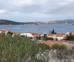 Rogoznica, Ljoljinica, parcela edificable de 919 m2, a 200 m del mar, vista