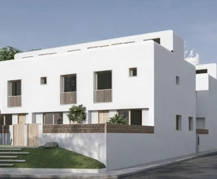 Case a schiera moderne con 2 camere da letto a Els Poblets, vicino a Dénia