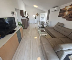 Moderný apartmán, 3 izby, Vir - Novostavba, 100 m od mora, 70 m²