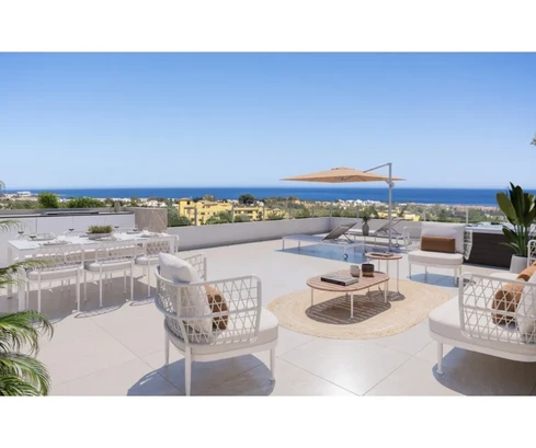 Nuovo complesso residenziale con vista mare vicino a Estepona