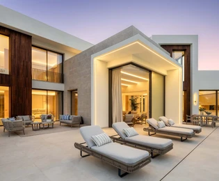 Villa a golfpályán Marbellában
