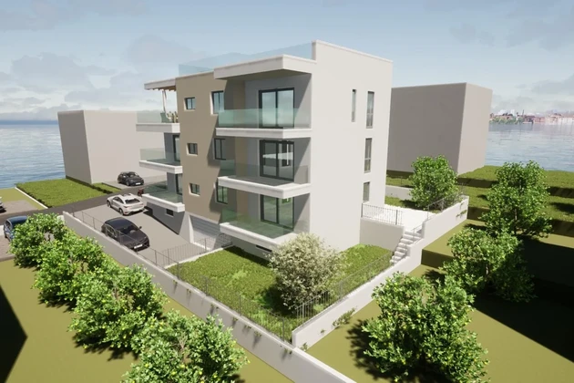 Appartamento Okrug Gornji, Okrug, 62 m²