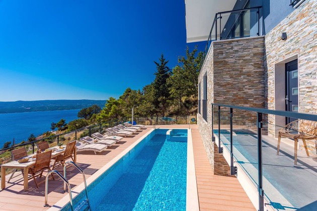 Villa avec une belle vue près de Split