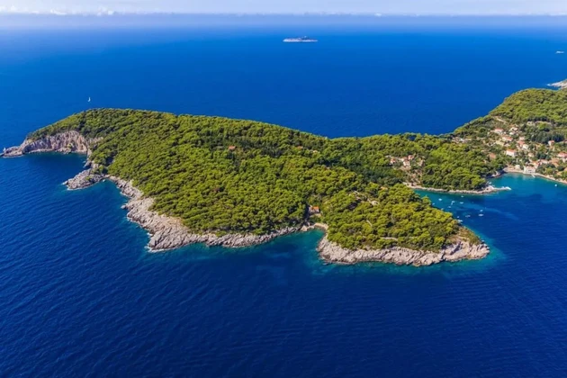 Stavebný pozemok na ostrove Kolocep, Dubrovník