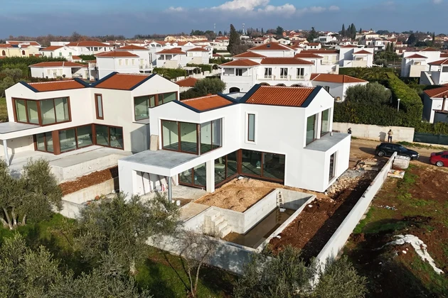 Istria, Tar, Vabriga, Villa de lujo con piscina y vistas al mar