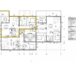 Istria, Vabriga, amplio apartamento moderno con terraza en la azotea