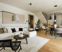 Istria, Poreč surroundings, luxuriously furnished semi-detached house with pool