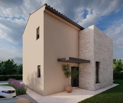 Moderný dom s bazénom na predaj v obci Tinjan v Chorvátsku