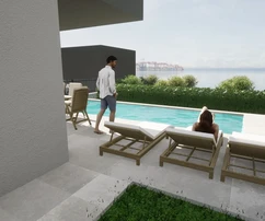 Апартаменты Чиово, Трогир, 92 м²
