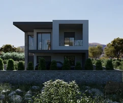 Murter - Newly built villa first row to the sea