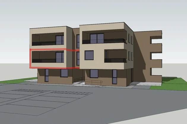 Vodice - Apartamento de dos dormitorios S7, 67,37 m², 1ª planta