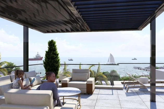 Four-bedroom apartment for sale in Sukošan right on the waterfront in Croatia