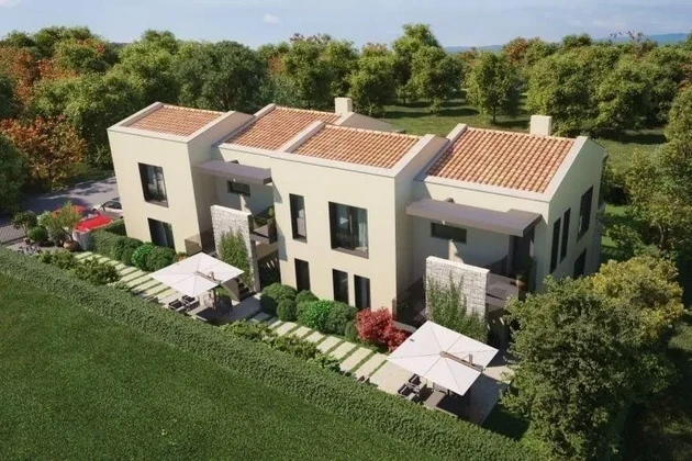 Istrie, Poreč – appartement moderne avec cour privée