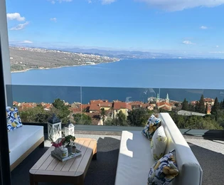 Penthouse s panoramatickým výhledem na Opatiji na prodej v Chorvatsku