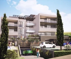 Trogir, Saldun, appartement 2 chambres 75 m2 + terrasse sur le toit 76 m2, vue sur la mer, piscine