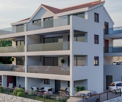 Modern apartmanok Čiovón, közel a tengerhez – kiváló befektetési lehetőség