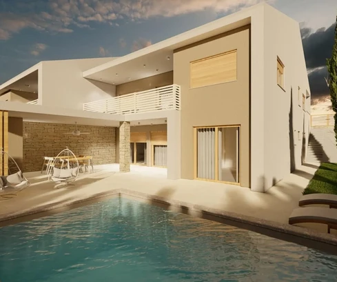 Villa moderna con piscina en venta en Vodnjan, Croacia