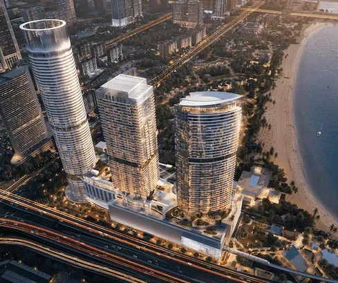 Apartament z 1 sypialnią Palm Jumeirah - Podniesione życie w Palm Beach Tower 2
