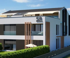 Rovinj, Istrie : Duplex élégant avec grande terrasse