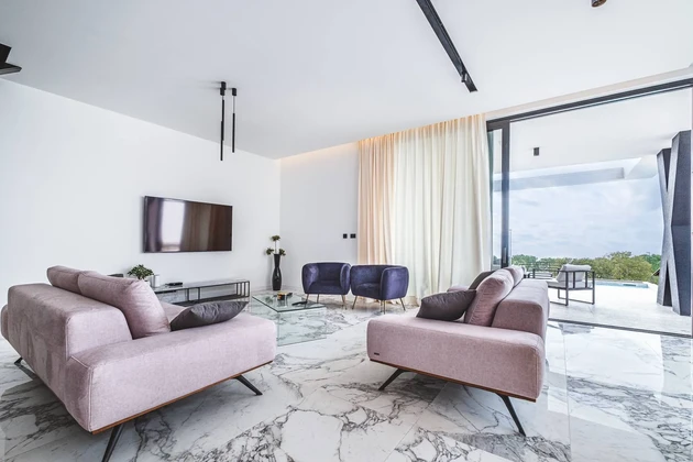 Casa bifamiliare di lusso in vendita in riva al mare a Kostrena in Croazia