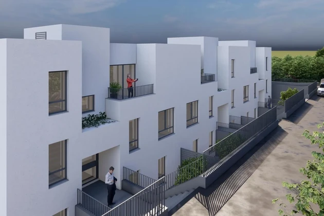 Split - Podstrana | Penthouse ve druhém patře s prostornou terasou