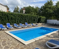 Dos villas con piscinas, Istria, Labin