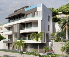 Two-bedroom apartment for sale by the sea in Gradac in Croatia