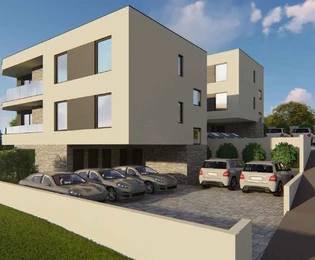 Istria, Pula: Piso moderno en la segunda planta con terraza