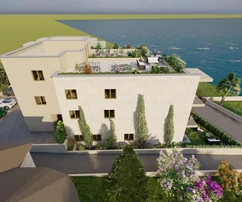 Apartamento de tres dormitorios con vista al mar en venta en Pag, Croacia