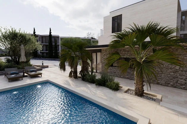 Split, Heritage Podstrana | Apartamento de dos dormitorios con terraza