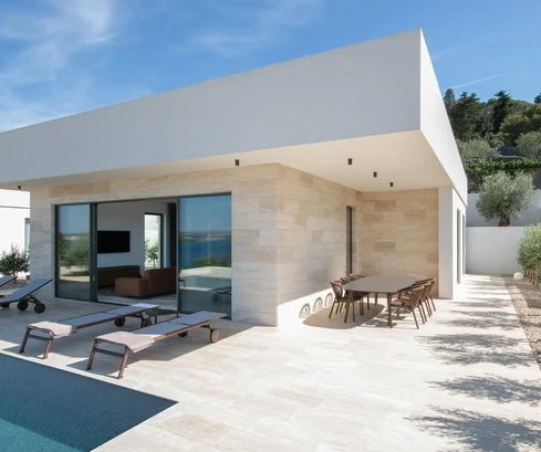 Villa di lusso in vendita con piscina e vista mare in Croazia